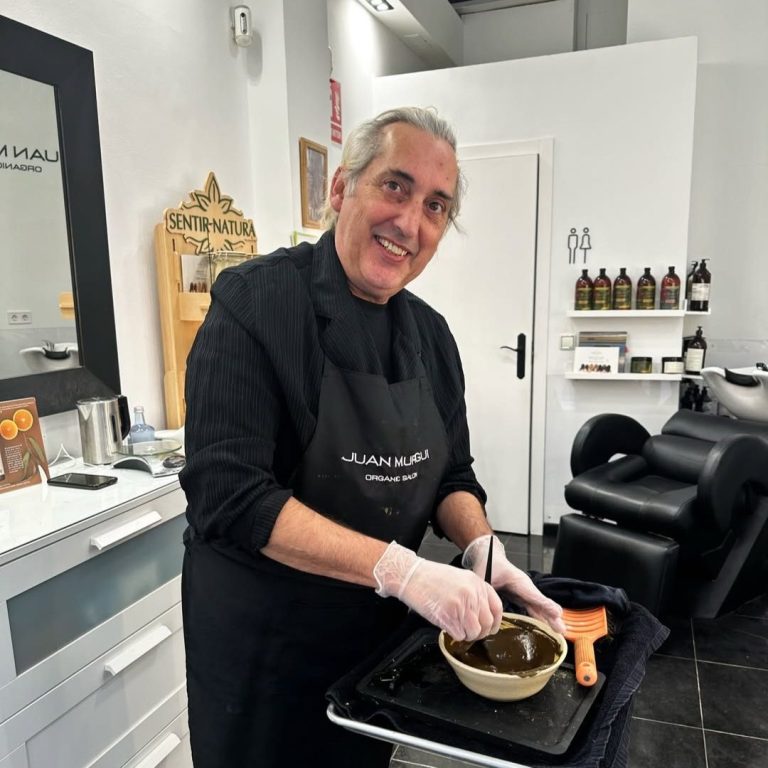 Mezcla de pigmentos vegetales para coloración ecológica – Juan Murgui Organic Salon